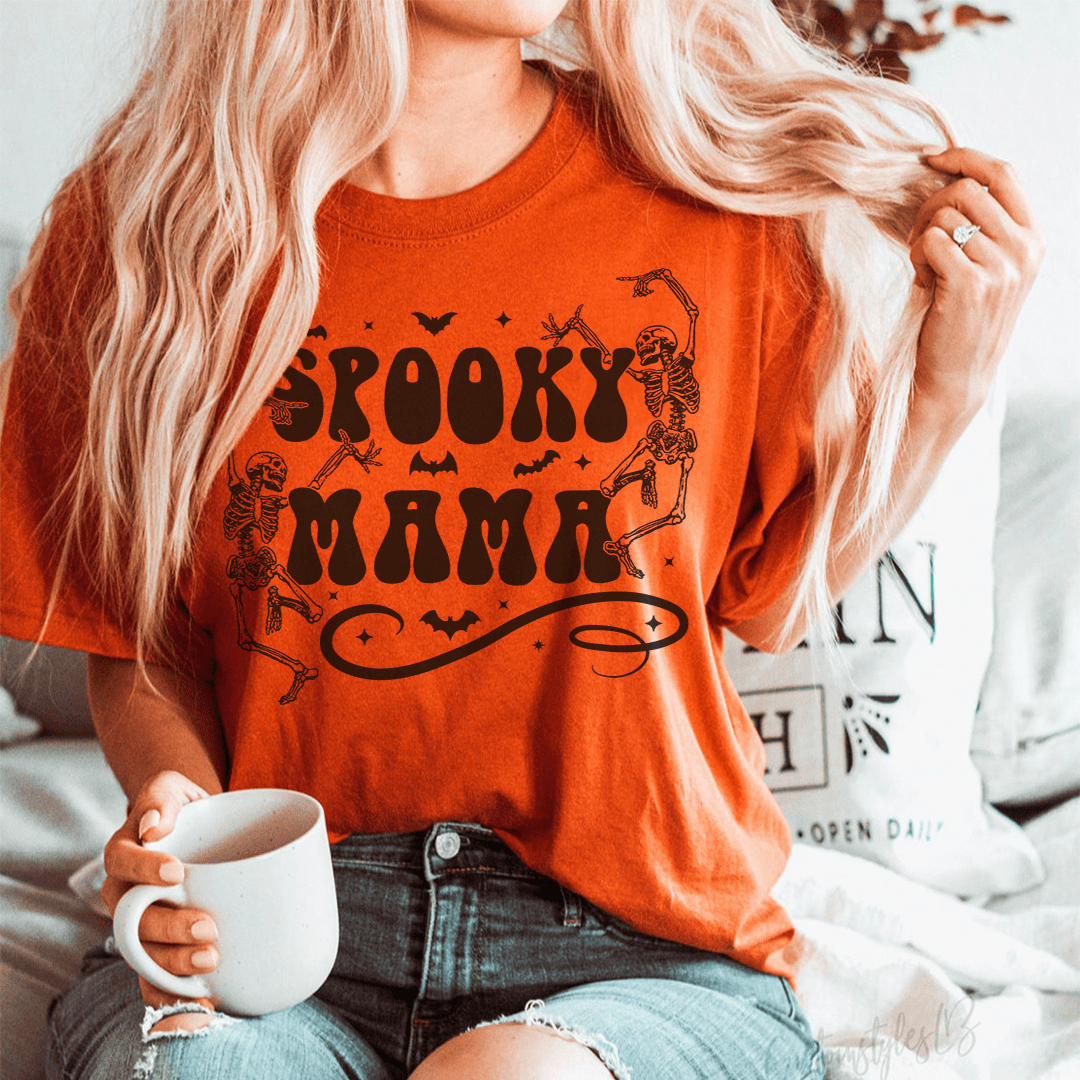 Spooky Mama Tee-0